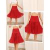 Vlazom Women’s Petticoat Half Slip Tulle Skirt Ankle Length Wedding Petticoat Crinoline Underskirt for Prom Evening Dress