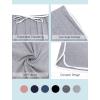 Vlazom Womens Sleep Shorts Cotton Pajamas Yoga Gym Running Active Shorts Drawstring Waist with Pocket S-XXL(Grey)