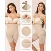 Vlazom Women’s Shapewear Shorts – Tummy Control Thigh Slimming Body Shaper Panties for Postpartum,Workout,or Daily Wear(Nude)