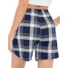 Vlazom Women’s Pajama Bottoms Sleeping Patterned Shorts Soft Lounge Casual Pants for Yoga Gym Running(Pattern-9)