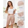 Vlazom Women’s Slip Shorts-Lace Trim Bloomer Pettipants for Dresses, Anti-Chafing Culotte Shorts Underwear S-XXL(Nude)