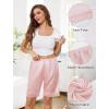 Vlazom Women’s Slip Shorts-Lace Trim Bloomer Pettipants for Dresses, Anti-Chafing Culotte Shorts Underwear S-XXL(Pink)