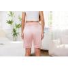Vlazom Women’s Slip Shorts-Lace Trim Bloomer Pettipants for Dresses, Anti-Chafing Culotte Shorts Underwear S-XXL(Pink)