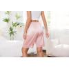 Vlazom Women’s Slip Shorts-Lace Trim Bloomer Pettipants for Dresses, Anti-Chafing Culotte Shorts Underwear S-XXL(Pink)