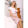 Vlazom Women’s Satin Half Slip for Under Dress Long Underskirt Soft Under Slips for Women Under Dresses Size S-XXL(Light Pink)