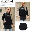 Vlazom Women’s Shirt Extenders Button-Down Undershirt Skirt for Women, Layering Shirt Skirt S-XXL(Black)