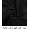 Vlazom Women’s Shirt Extenders Button-Down Undershirt Skirt for Women, Layering Shirt Skirt S-XXL(Black)