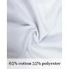 Vlazom Women’s Shirt Extenders Button-Down Undershirt Skirt for Women, Layering Shirt Skirt S-XXL(White)