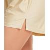 Vlazom Women’s Satin Half Slip Shorts for Under Dresses Pettipants for Women Culottes Slip Shorts with Side Split S-3XL(Nude)