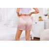 Vlazom Women’s Silk Satin Pajama Shorts Soft Lounge Sleep Pj Bottoms Drawstring Boxer Shorts for Casual S-XXL(Pink)