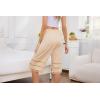 Vlazom Women’s Pettipants Bottom Half Slip Culotte Slip Shorts Pajama Pants Lace Trim Wide Leg Bloomers S-3XL(Nude)